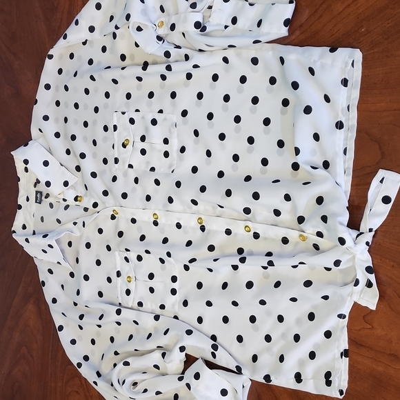 Polka Dot Blouse - Picture 3 of 12